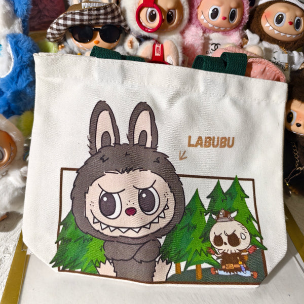 Labubu canvas bag