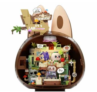 LABUBU Forest Secret Base Serise Blocks-Playful Home