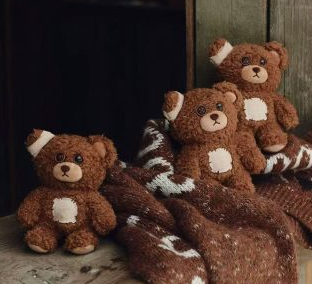 Hirono Ono bear plush toy